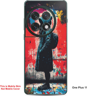 VYBE The Smart Choice One Plus 11 Art Embossed Mobile Skin(Gravel A11)