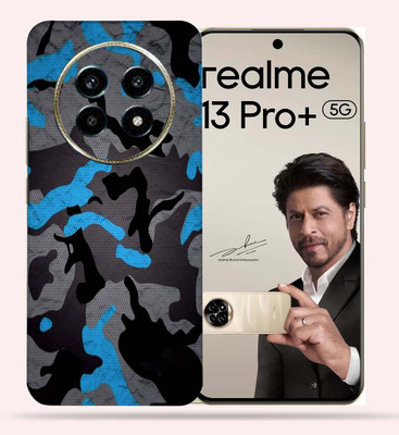 OggyBaba OggyBaba Realme 13 pro plus Mobile Skin(Camo Blue)