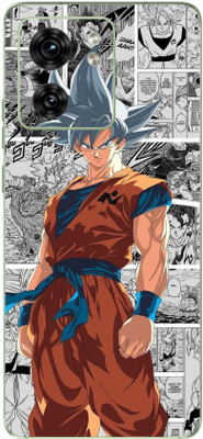yug emporium Motorola Edge 40 Dragon ball 9D Premium Theme Full Back & Side Coverage Mobile Skin(Multicolor)