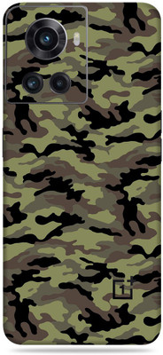 SkinoMania Oneplus 10R-5G Mobile Skin(Multicolor Camo Mig)