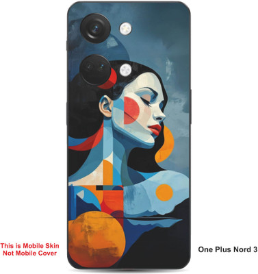 VYBE The Smart Choice One Plus Nord 3 Pattern Embossed Mobile Skin(Moonstone Blue A15)