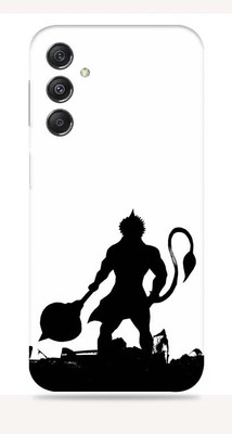 SkinoMania SAMSUNG Galaxy M34 5G Mobile Skin(B&W HANUMAN)