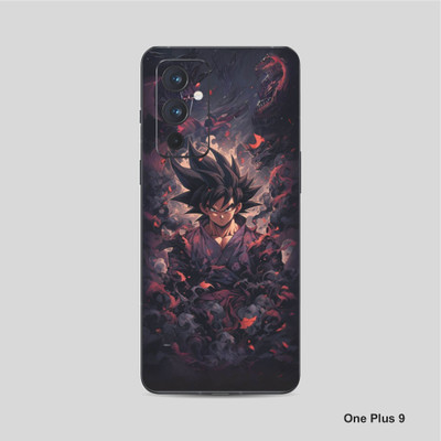 VYBE The Smart Choice One Plus 9 Goku Mobile Skin Mobile Skin(Vampire Grey 11)