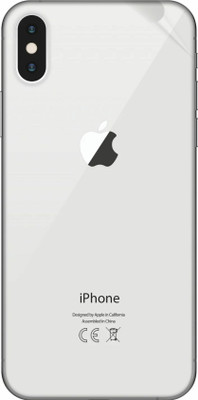 BugguSkin Apple iPhone X Mobile Skin(Transparent Frosted)