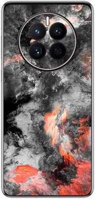 FCS Huawei Mate 50E Printed Back skin Mobile Skin(White Smoke)