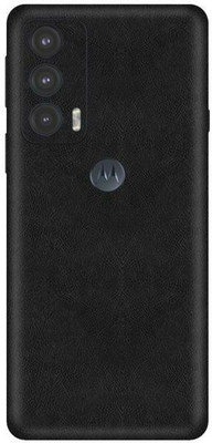 Vcare GadGets Moto Edge 20 5G Mobile Skin(Black)