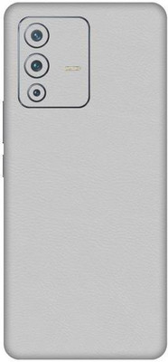 Vcare GadGets Leather White vivo V23 Pro 5G Mobile Skin(Leather White)
