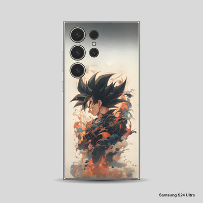 VYBE The Smart Choice Samsung S24 Ultra Goku Mobile Skin Mobile Skin(Dairy Cream 22)