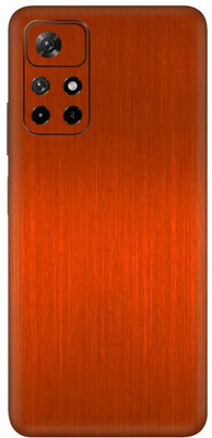 Vcare GadGets Redmi Note 11 T 5G Mobile Skin(Orange)