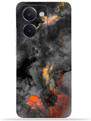 Gizmo Wraps Realme P3 Ultra 5g Mobile Skin(Black clouds)