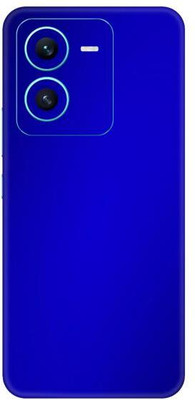 Vcare GadGets V25 5G Mobile Skin(Metallic Blue Shining)