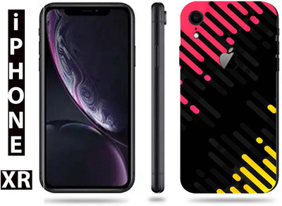 BugguSkin Apple iPhone XR Mobile Skin(Ultra Super Abstract Lines Skin With High Matte Finish.)