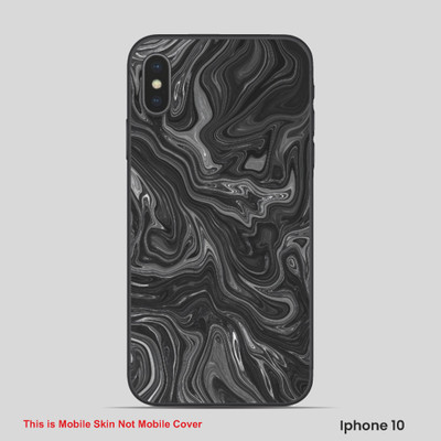 VYBE The Smart Choice iPhone 10 Pattern Mobile Skin(Dove Grey 4)