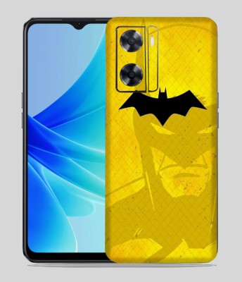 SkinoMania Oppo A57 Mobile Skin(Multicolor Yellow-batman)