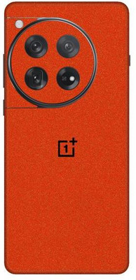 Vcare GadGets Glitter Orange OnePlus 12 5G With Logo Mobile Skin(Glitter Orange)
