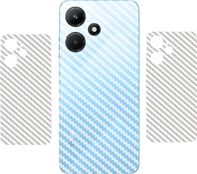 BERRIES INFINIX HOT 30i || 3D CARBON FIBER ULTRA-THIN BACK LAMINATION || Mobile Skin(TRANSPARENT)