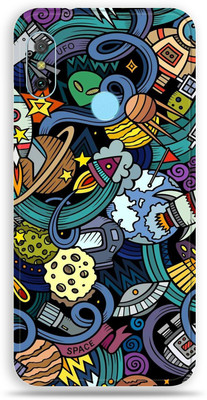 Jeeva Creation Mi Redmi Note 6 Pro Mobile Skin(Ultra Super Rocket Missile Skin Fiber Skin With High Matte Finish., Graffity)