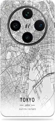 SkinoMania OPPO Find X8 5G Premium Vinyl Mobile Skin (Multicolor) Mobile Skin(Tokyo Map)
