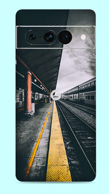 WeCre8 Skin's Google Pixel 7 Pro 5G Mobile Skin(Station Vibes Multicolor Mobile Skin)