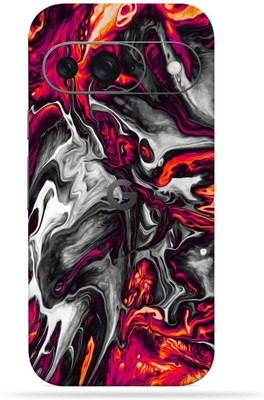 OggyBaba Google Pixel 9 5g Mobile Skin(Colorful Lava)