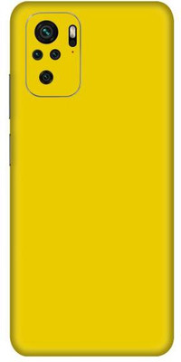 Vcare GadGets Redmi Note 10 S Mobile Skin(Yellow Glossy)