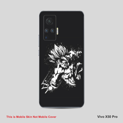 VYBE The Smart Choice Vivo 50X Pro Goku Mobile Skin Mobile Skin(White Black 11)