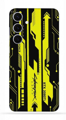 OggyBaba OggyBaba Samsung Galaxy S25 5g Mobile Skin(Cyberpunk-Yellow-Black)