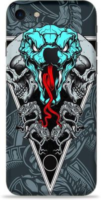 AsSkin Apple iPhone 7 Mobile Skin(Snake With Skulls Skin With Glossy Matte Finish.)