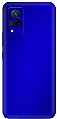 Vcare GadGets Metallic Blue Shining vivo V21 5G Mobile Skin(Metallic Blue Shining)