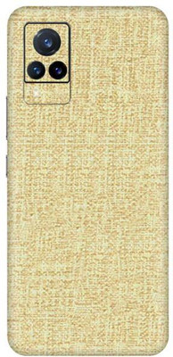 Vcare GadGets Light Hemp Wooden vivo V21 5G Mobile Skin(Light Hemp Wooden)