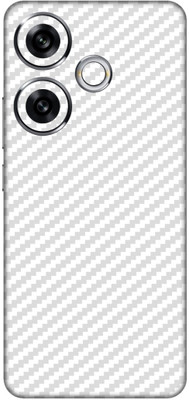 ARAYLE Poco F6 (5G) Mobile Skin(Transparent 3D Carbon Fiber Edge To Ege)