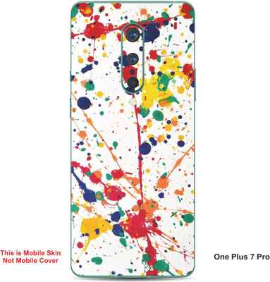 VYBE The Smart Choice One Plus 7 Pro Art Embossed Mobile Skin(Dark Byzantium A1)