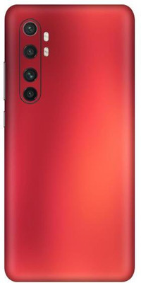 Vcare GadGets Mi Note 10 Lite Mobile Skin(Shining Mirror Red)