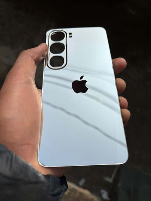TWUAOP VIVO Y300 5G MOBILE SKIN BACK PANNEL Mobile Skin(Silver)