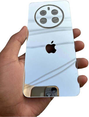 TWUAOP REALME NARZO 70 PRO 5G MOBILE SKIN, MIRROR BACK PANNEL ACRYLIC SHEET Mobile Skin(Silver)