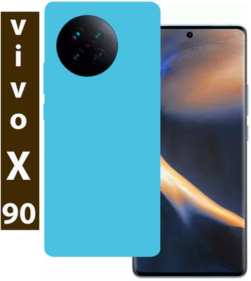 BUGGU Vivo X90 Mobile Skin(Ultra Super Lighblue Matte Skin With High Matte Finish.)