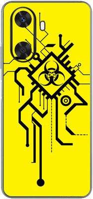 FCS Huawei Enjoy 60 Printed Back skin Mobile Skin(Yallow Tato)