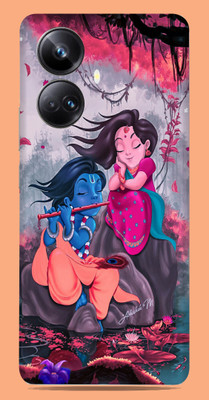 SkinoMania Realme 10 pro + 5g Mobile Skin(Multicolor krishna_rukmini)