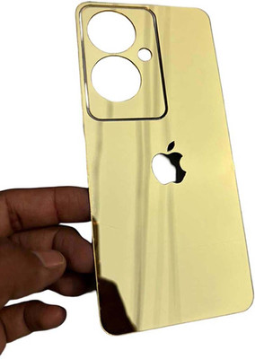 TWUAOP OPPO A79 5G MOBILE SKIN MIRROR BACK PANNEL ACRYLIC SHEET Mobile Skin(Gold)