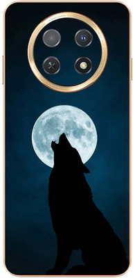 FCS Huawei nova Y91 Printed Back skin Mobile Skin(Wolf)