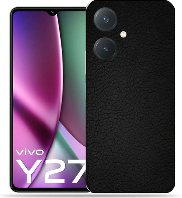 Satisfactory Vivo Y27 4g, Black Leather, OggyBaba Mobile Skin(Multicolor Mobile Skin With camera)