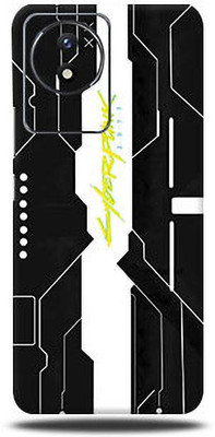 Mclaxa VIVO Y02 4G, B&Y Cyberpunk For Vivo Y 02 4g, vivo y02 4g Mobile Skin(B&Y Cyberpunk (Mobile Skin With camera protector (Back + Camera + Side))