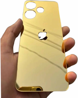 GPTECK TECNO SPARK GO 2024 Gold Mirror Finish Back Panel Mobile Skin(Gold)