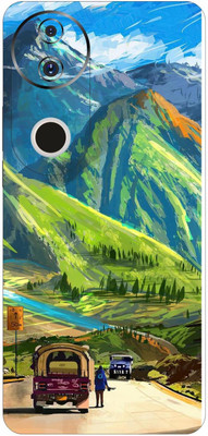 wrap craft VIVO IQOO Z10R 5G Premium Vinyl BACK 104 Mobile Skin(Multicolor)