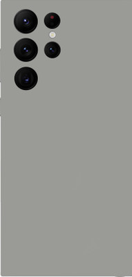 LAMHA Samsung S22 Ultra, samsung s22 ultra Mobile Skin(Ultra Super Grey Matte With High Matte Finish.)