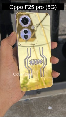 coverbell OPPO F25 PRO (5G) AUDI APPLE BACK PANEL Mobile Skin(Gold)