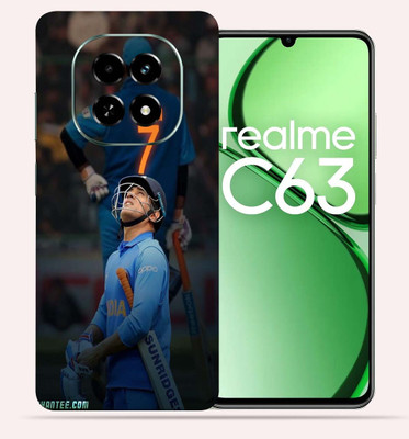 OggyBaba Realme C63 5g Mobile Skin(MS Dhoni)