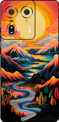 wrap craft MOTO EDGE 50 ULTRA 5G Premium Vinyl BACK Mobile Skin(Multicolor)