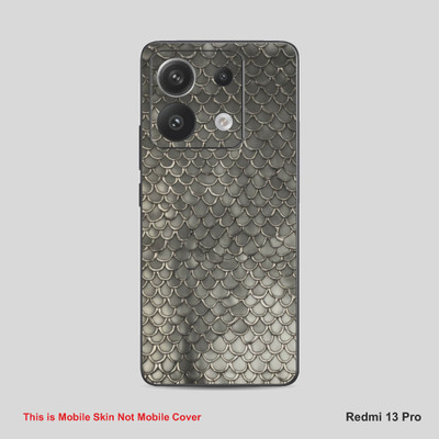 VYBE The Smart Choice Redmi 13 Pattern Mobile Skin Mobile Skin(Multi Colour T21)