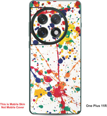 VYBE The Smart Choice One Plus 11R Art Embossed Mobile Skin(Dark Byzantium A12)